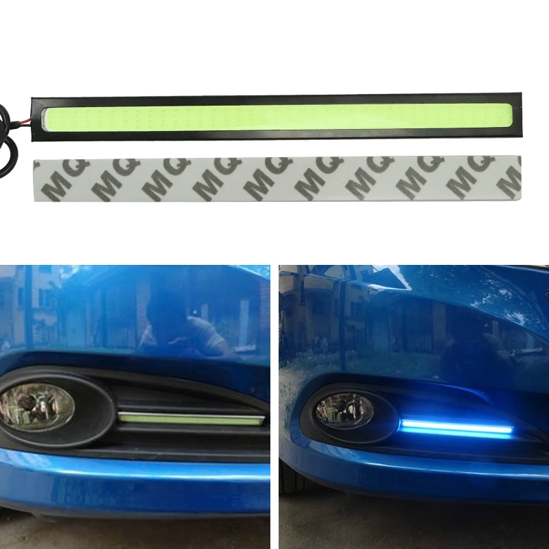 Дневные ходовые огни 17 см COB LED DRL Водонепроницаемые Универсальные Автомобильные