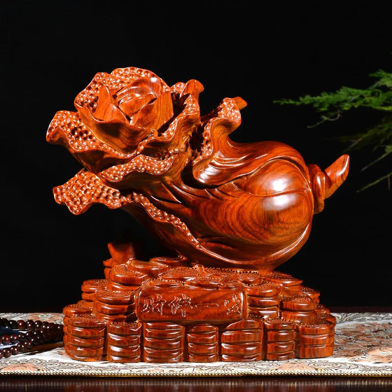 Деревянная Домашняя Декоративная скульптура Feng Shui Estatuas Decorativas Para Casa деревянная