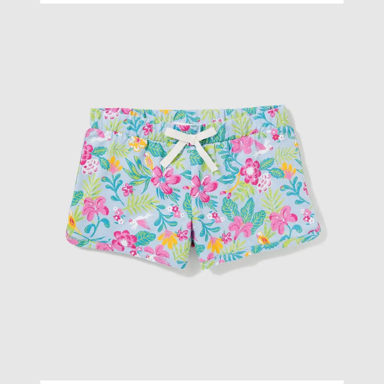 UNIT NINA COTTON BERMUDA SHORT цветы Нины|Шорты| |