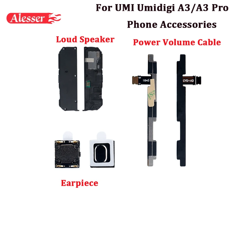 Динамик Alesser для UMI Umidigi A3 громкий динамик звуковой внешний аккумулятор в сборе Pro