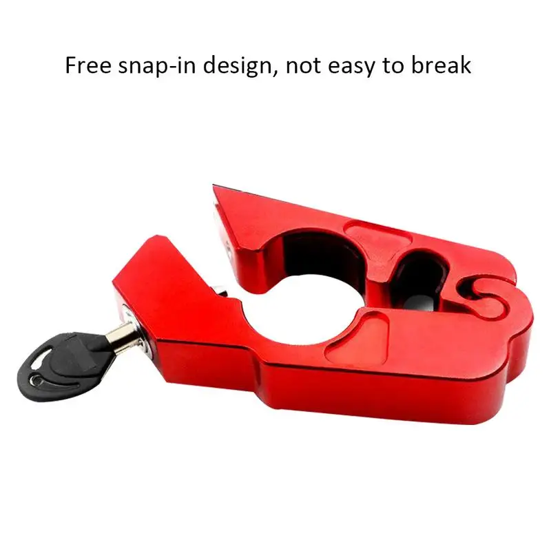 

CNC Aluminum Handle Grip Security Safety Locks Handlebar Handset Brake Lever Lock Fit Scooters ATV Motorcycles Dirt Street Bikes