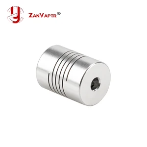 Шаговый двигатель 3D принтера, Гибкая соединительная муфтамуфта вала 5 мм * 8 мм * 25 мм5*5 мм6,35*8 мм гибкий вал