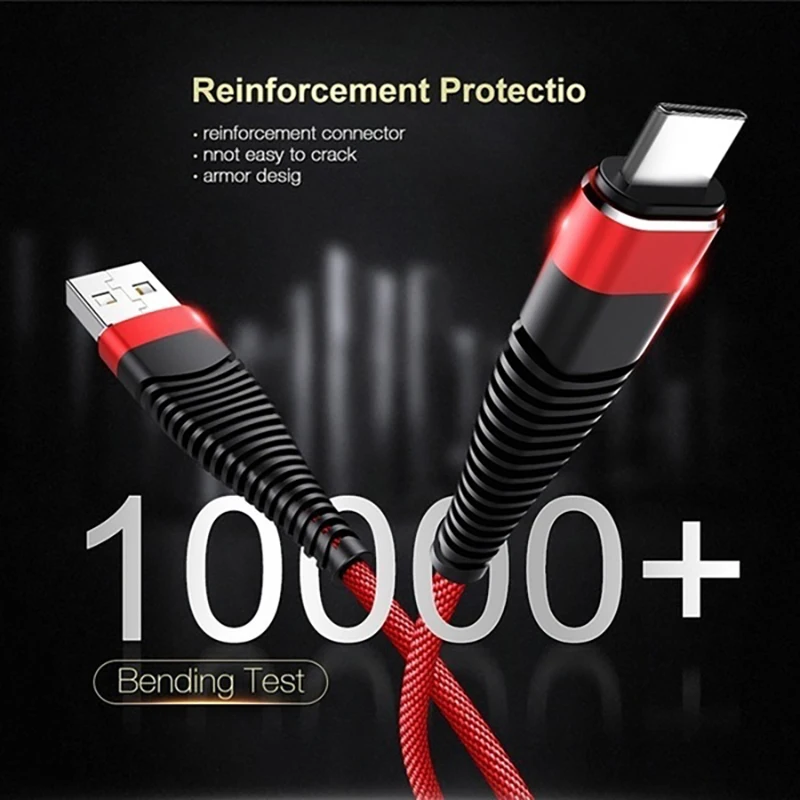 Кабели USB Type-C Mermaid 1 м/3 фута USB-кабель для быстрой зарядки и передачи данных Samsung
