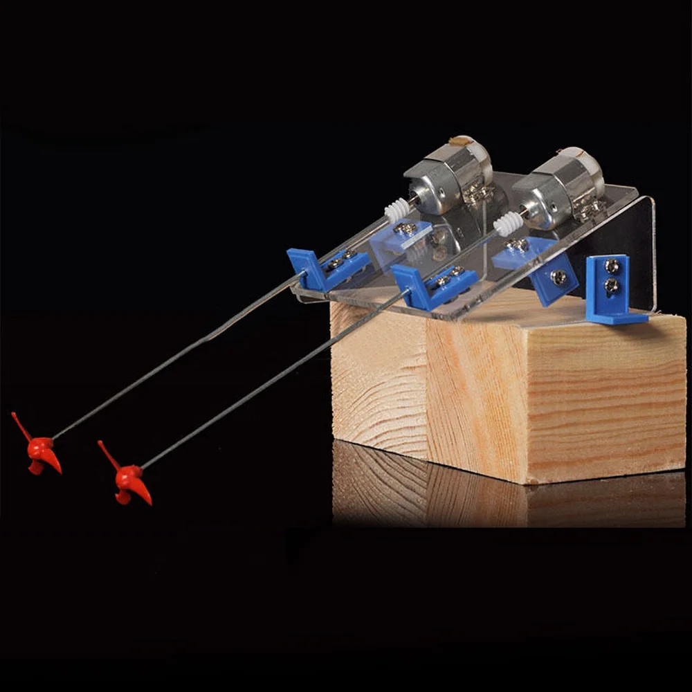 Diy Rc лодка игрушка набор моторчик с пропеллером вал модель хобби обучения ручной