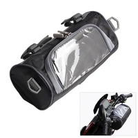 motorcycle electric car front handlebar fork storage bag container water repellent fabric