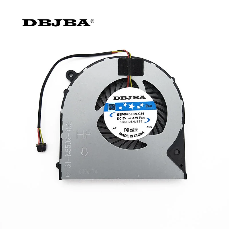Новый вентилятор процессора для Clevo W350DW F57 m510D1 D5R D1 D1T D2 D3 D2R 6 31 N5502 102 Вентилятор