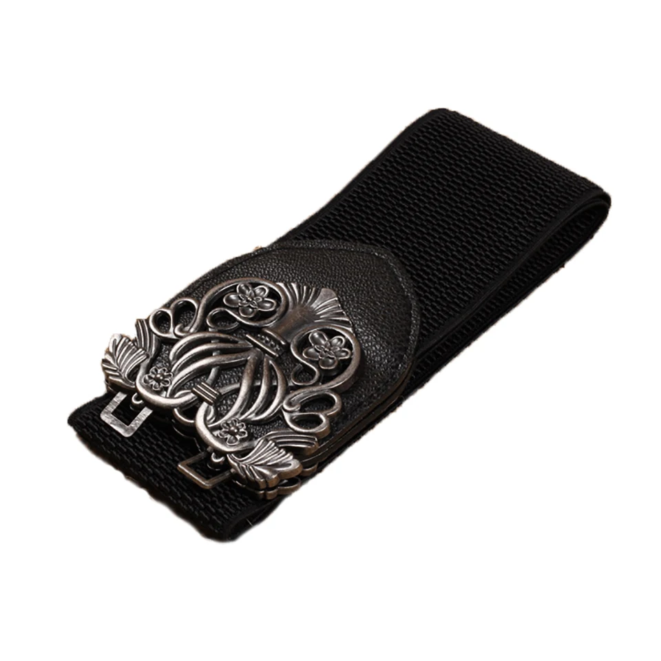 Yangdoudou Fashion Genuine Leather Decorative Commerbunds Dress Partner Female Retro Elegent Belts Vintage For Ladies | Аксессуары для