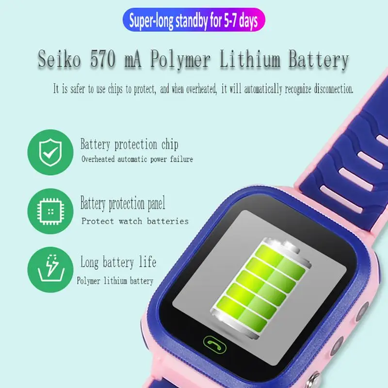 Детские Смарт часы позиционирование приложение Link Мобильные смарт с защитой от