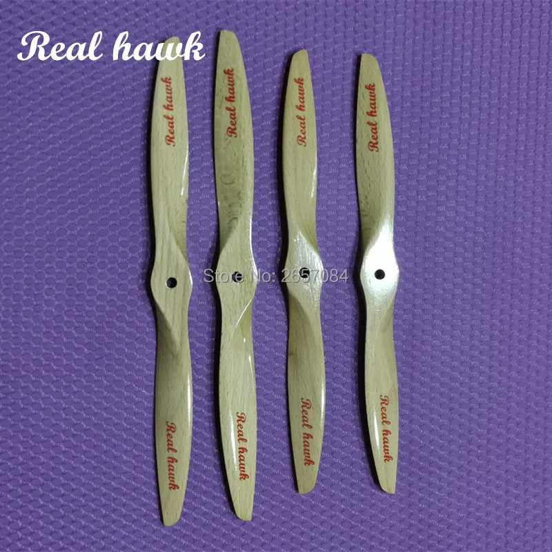 CCW or CW Wooden /beech 19x6/19x8/19x10/19x12 Propeller High Efficiency For Airplane nitro engine free shipping | Игрушки и хобби