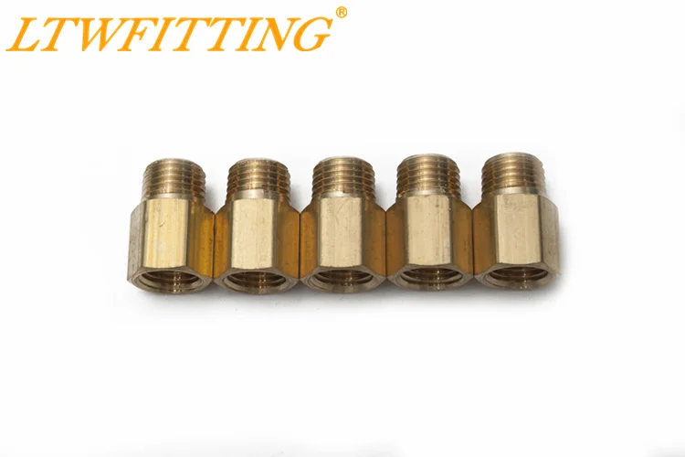 LTWFITTING Латунь трубы 1/4 &quotЖенский x 1/4&quot Мужской NPT адаптер топливного газа воздуха