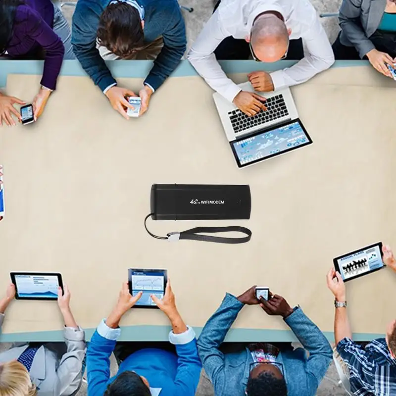 4G Портативный USB WIFI адаптер модем беспроводная сетевая карта (полоса: FDD: B1/B3/B5) |
