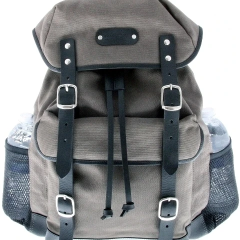 Рюкзак Leatherbay 80115 Padua-Leatherbay Day серо-черный | Багаж и сумки
