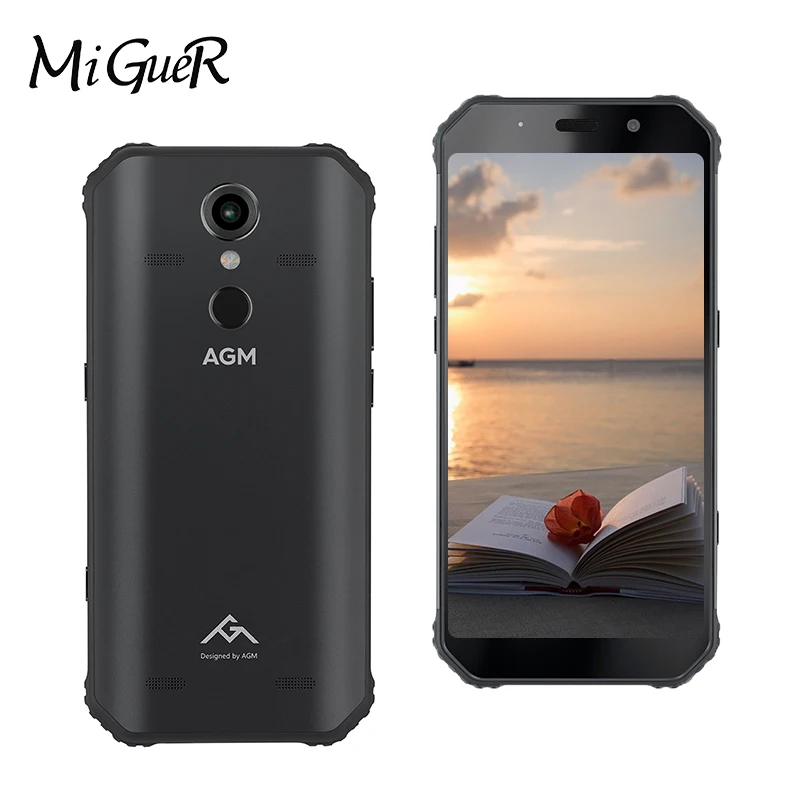 AGM A9 IP68 Водонепроницаемый Android 8 1 18:9 5 99 "HD 3 ГБ ОЗУ 32 Гб ПЗУ Qualcomm SDM450 Восьмиядерный