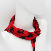 cotton bandana men red che guevara squares neck scarf women hiphop headband handkerchief headwear