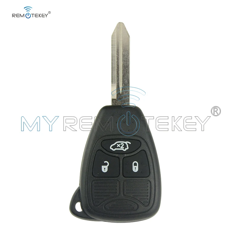 Чехол для дистанционного ключа Remtekey 04589199AC чехол с 3 кнопками Chrysler Dodge Jeep 2006 2007 2008