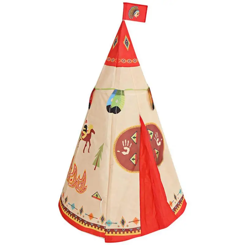 Детская игровая палатка Tipi портативная в индийском стиле для мальчиков и