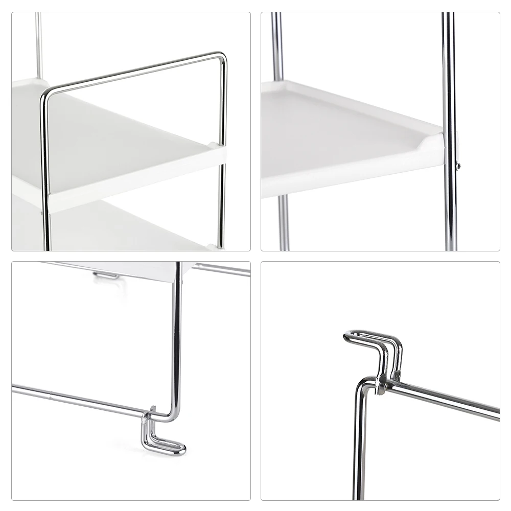 2 уровневая полка отдельно стоящая Штабелируемая кухонная органайзер для специй