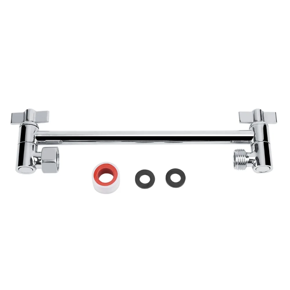 Регулируемый настенный кронштейн для душа с серебряной аркой | Обустройство дома