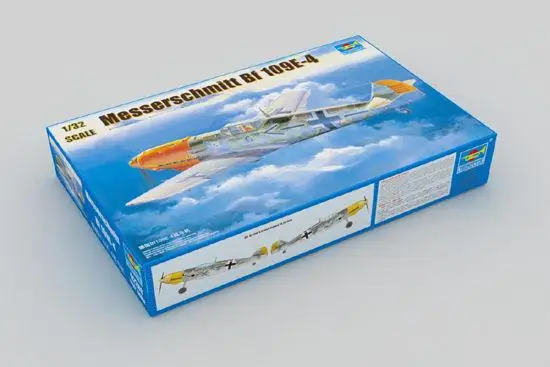 Трубач 1/32 02289 мессершмитт Bf 109E-4 | Игрушки и хобби