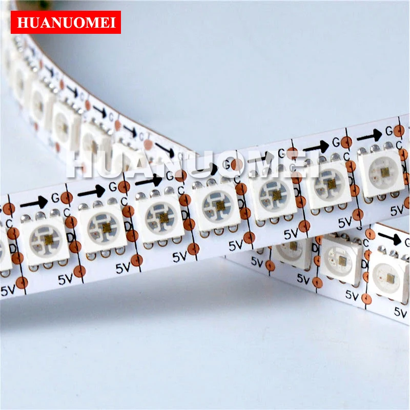 DC5V 1 м2 м5 м 3032486072144 светодиодовм SK9822 Светодиодная лента 5050 SMD Адресная интеллектуальная RGB пиксельная цифровая ТВ-лампа Гибкая лента (art.: 3920cd4eeb829) - 3920cd4eeb829