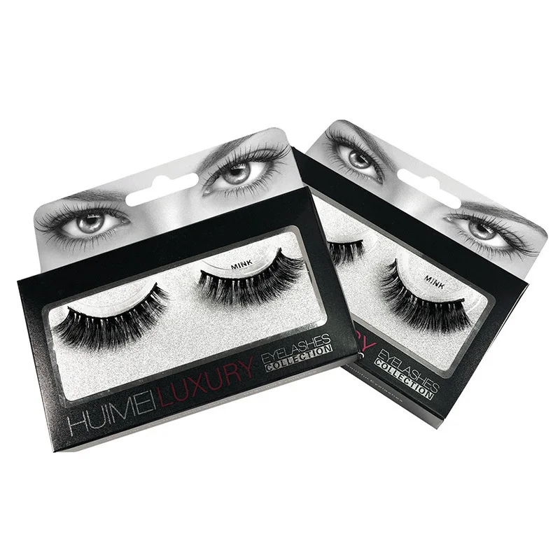 Mink Hair False Eyelashes Three-dimensional Multi-storey Cluster European Bobbi Make Up Natural Thick Fund Simulation European35 | Красота и
