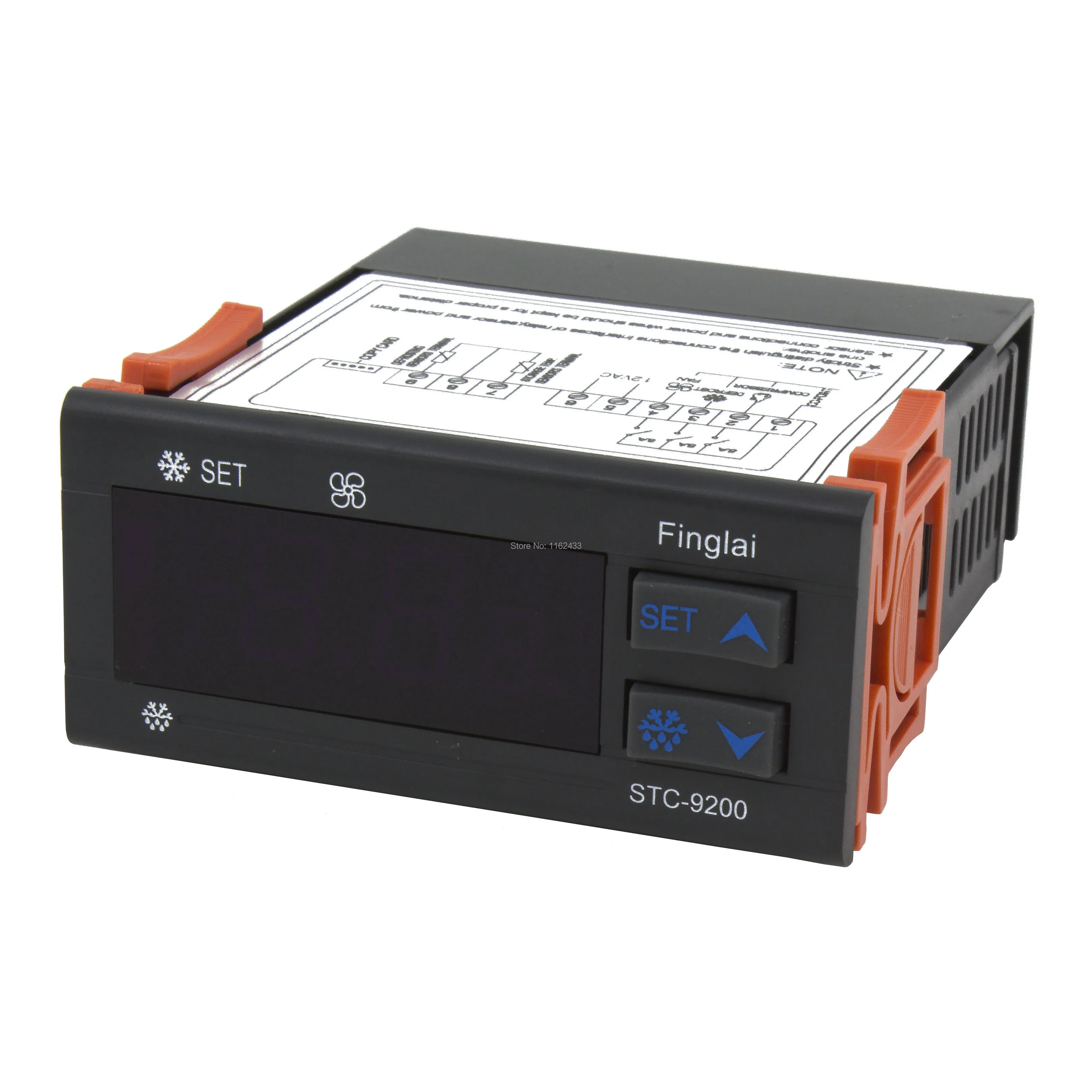 

STC-9200 регулятор температуры переменного/постоянного тока 12 В с функцией охлаждения и разморозки звуковой сигнал вентилятора и двумя датчик...