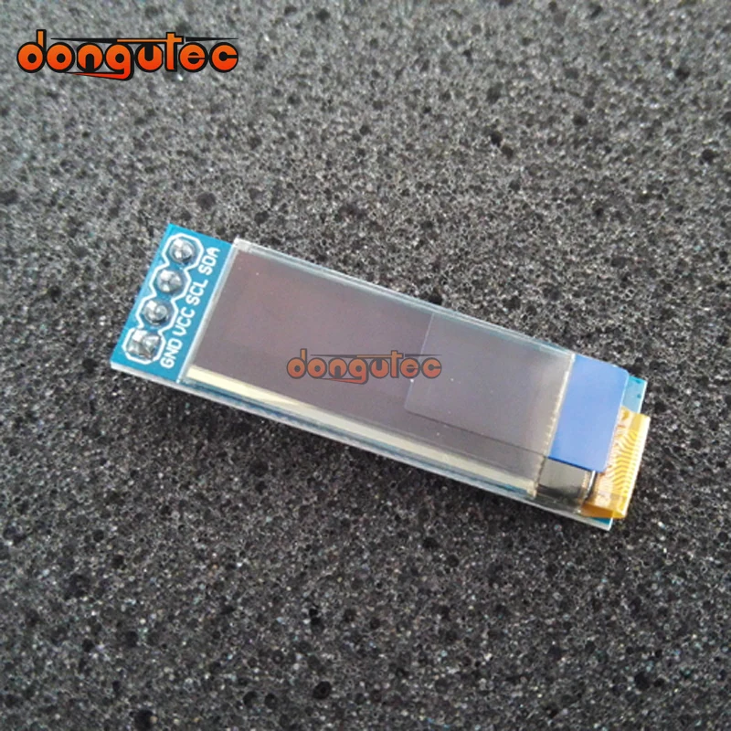 0 91 дюймов 128x32 IIC I2C белый OLED ЖК дисплей DIY модуль SSD1306 Драйвер IC DC 3 V 5V для Arduino