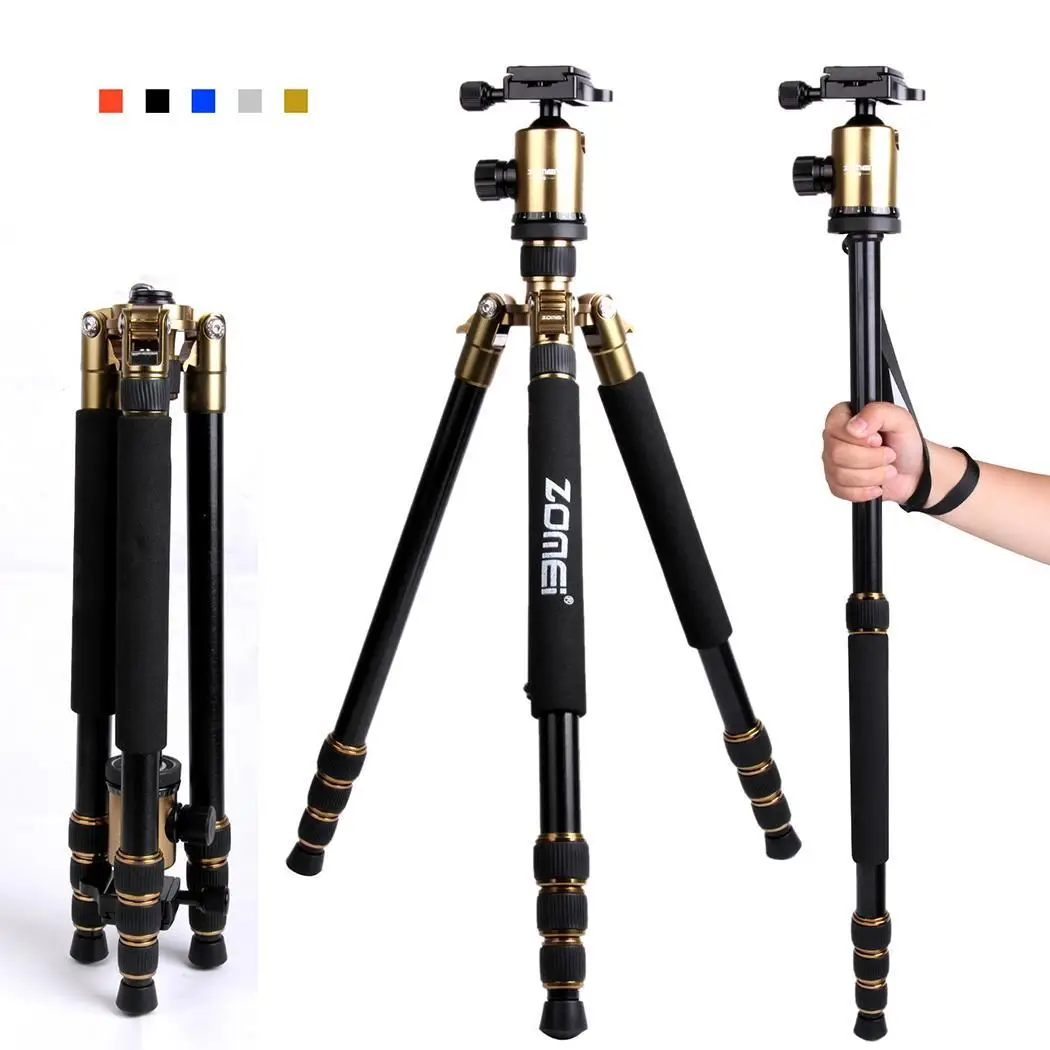 Zomei Z888 комплект штатива из алюминиевого сплава монопод Z818 для dslr камеры