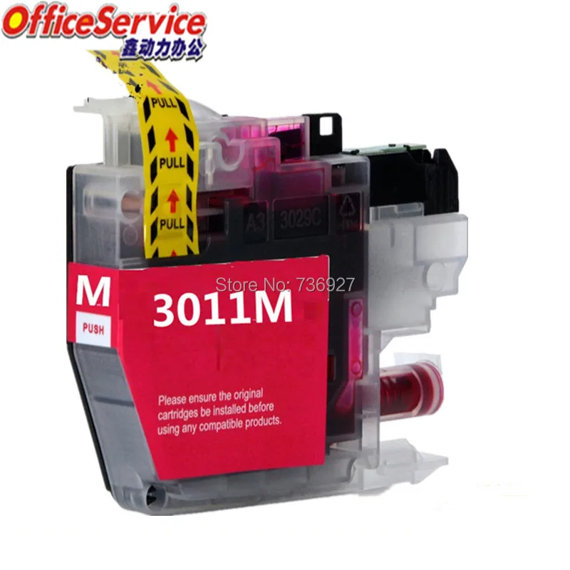 LC3011 LC3013 совместимый чернильный картридж для Brother MFC J491DW J497DW J690DW струйный