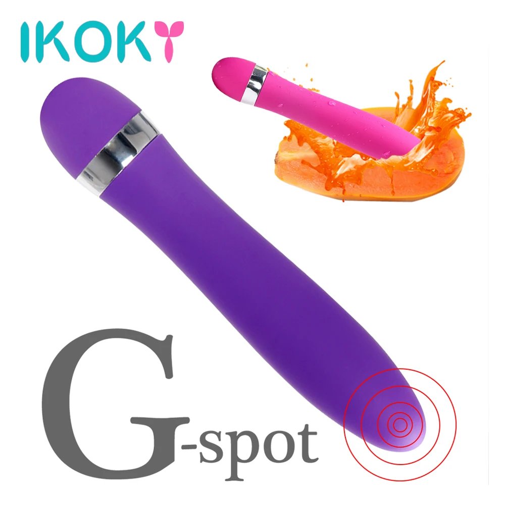 IKOKY AV вибратор для массажа точки G гладкая волшебная палочка Стимулятор клитора
