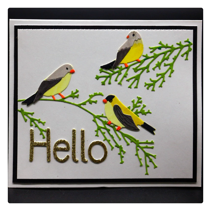 Металлические штампы YINISE для вырезания скрапбукинга искусственного кролика