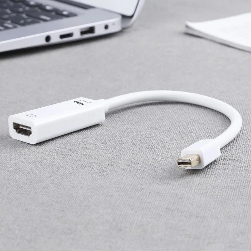 4K * 2K 3D Mini DP в HDMI Кабель-адаптер папа-мама мини дисплейный Порт Thunderbolt порт для Macbook
