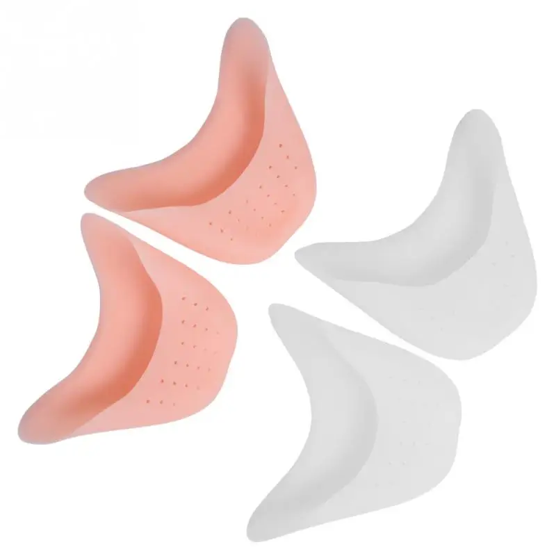 1 пара силиконовых мягких балетных подушечек для танцевальной обуви помогает