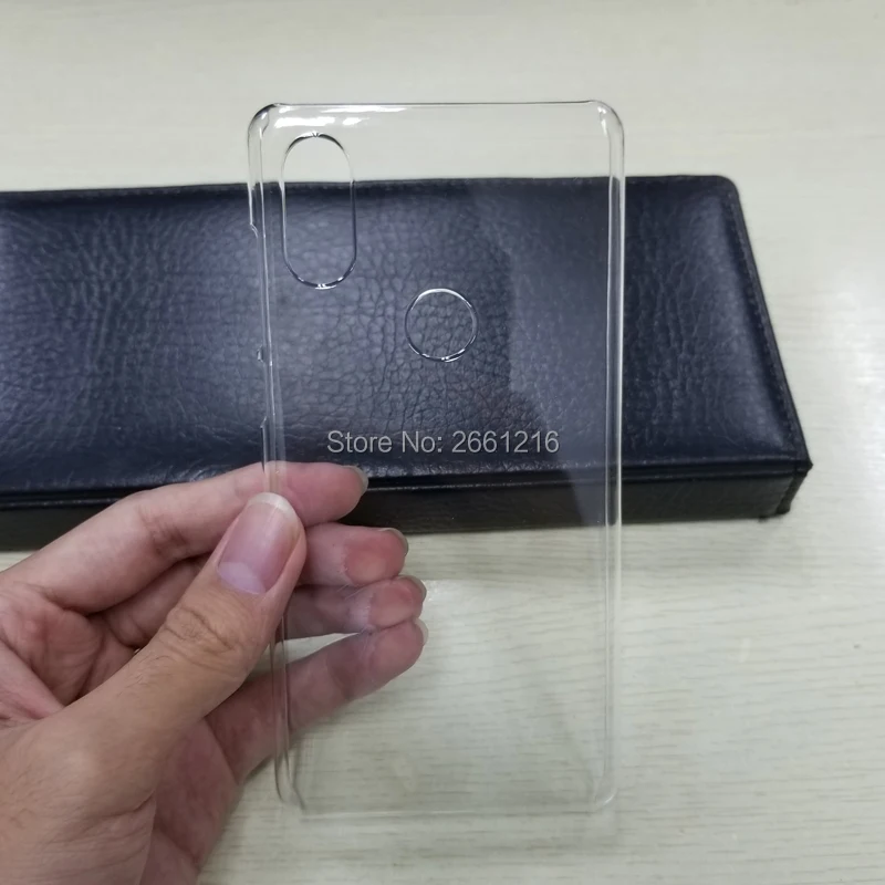 For Xiaomi Mi Mix 2s Mix2s 5.99&quot New Hard PC Case Ultra Thin Clear Plastic DIY Cover Protective Skin | Мобильные телефоны и