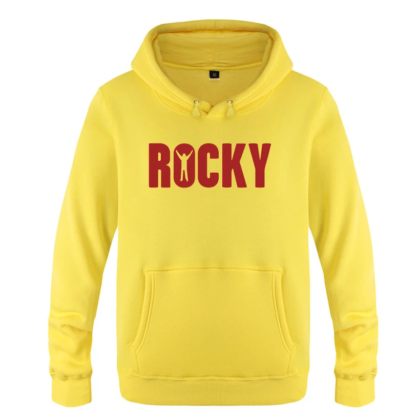 BALBOA ROCKY толстовки мужские 2018 с капюшоном флисовый пуловер толстовки|Мужские и