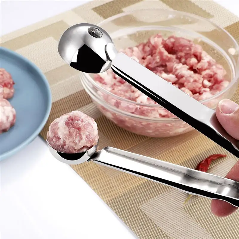 Meatball чайник из нержавеющей стали легкая ложечка для фрикаделек кухонный