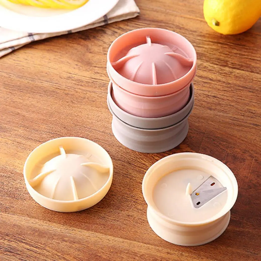 New Kitchen Vegetable Slicer Cutter Fruit Lemon Daily Pink Gray Beige Useful Cooking Tool | Дом и сад