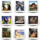 Холст, классическая картина маслом, Постер, настенная живопись, украшение для спальни, дома