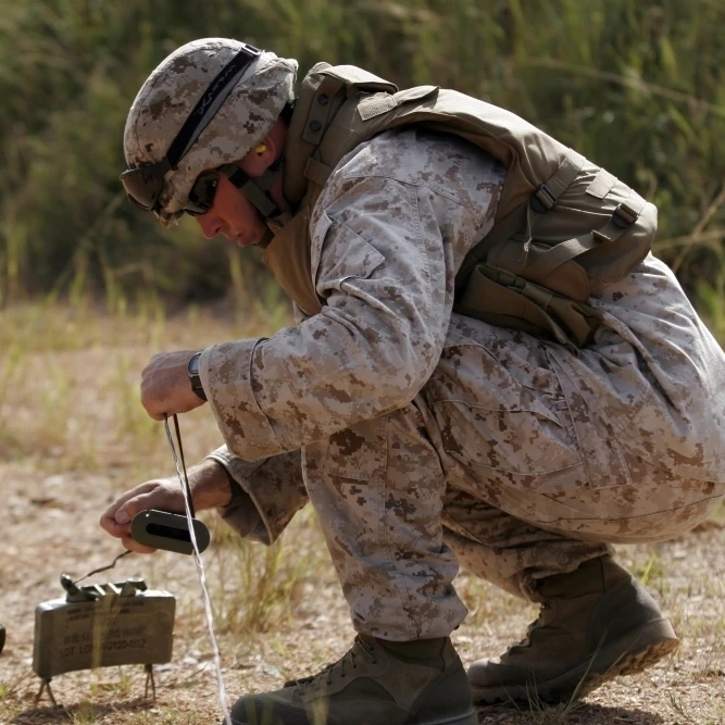 Американский морпех размещает плакат claymore mine (33x22)|Таблички и знаки| |