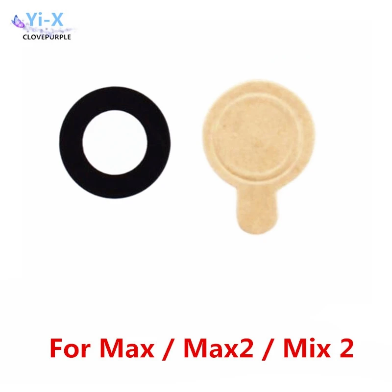 

10pcs/lot Rear Back Camera Glass Lens For Xiaomi Max Max 2 Mix 2 Lens For Mi Max Max2 MIx2 with sticker