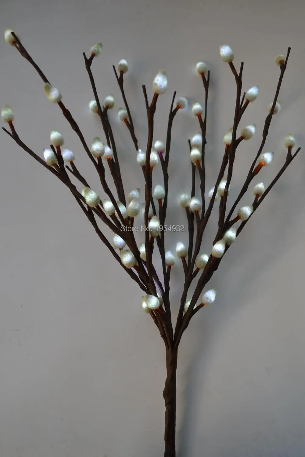 Бесплатная доставка киска ива ветка свет 20 &quot60LED вверх весна рождество дом