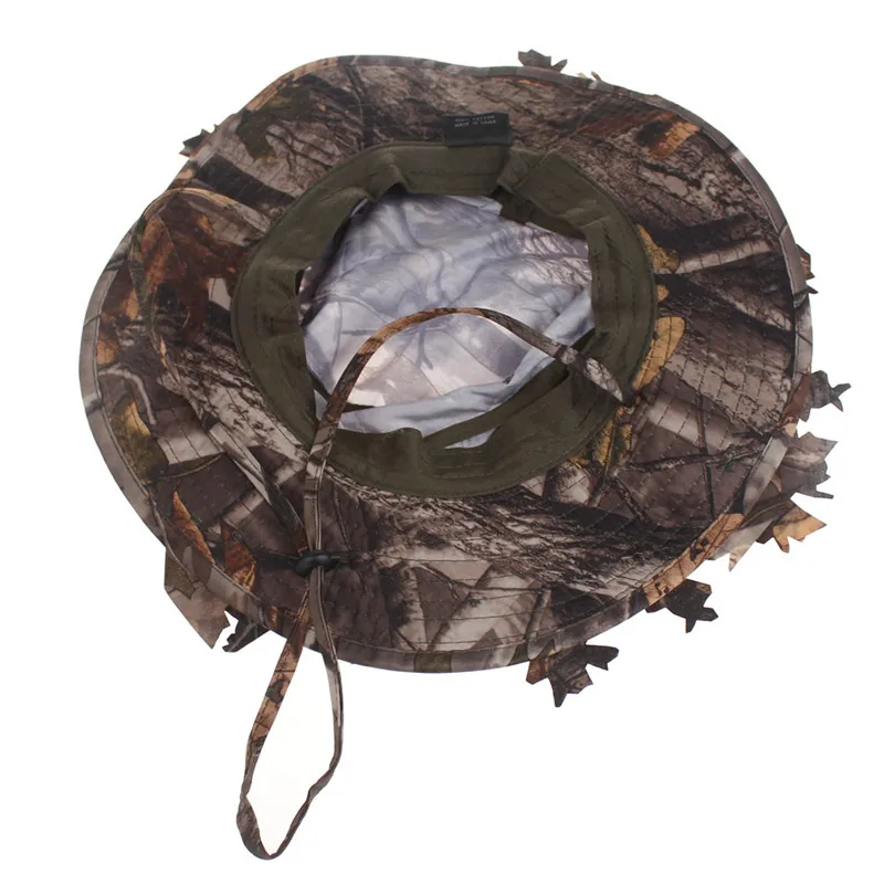 Bionic камуфляжная кепка CS Field 3D с листьями для спорта на открытом воздухе | Дом и сад