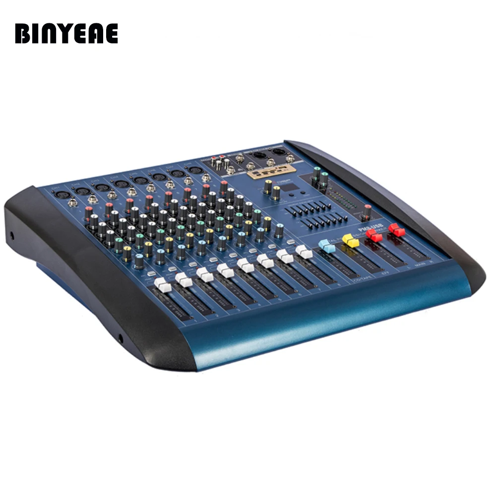 8 канальный диджейский миксер PM8 усилитель мощности аудио Mezcladora De DJ 700 Вт RMS|rms|rms