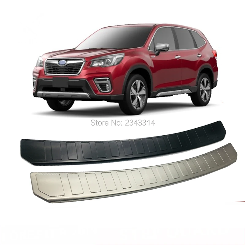 Для Subaru Forester 2018 2019 нержавеющая Внешняя защита заднего бампера Накладка на порог