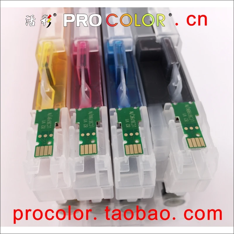 Чернильный картридж LC3619 XXL LC3617 Одноразовый чип для принтера BROTHER MFC J3930DW печати на