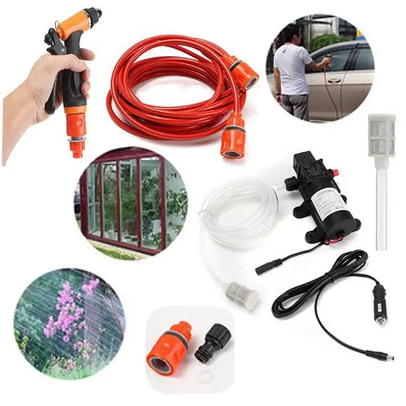 12V 100W Portable Car Washer Electric Powerful Water Pump High Pressure Cleaner | Автомобили и мотоциклы