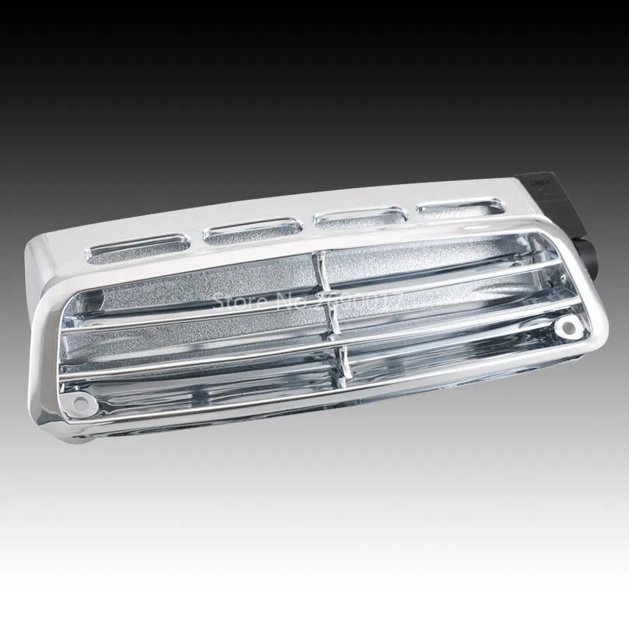 Новый хромированный мотоцикл ветровое стекло поток вентиляционное отверстие