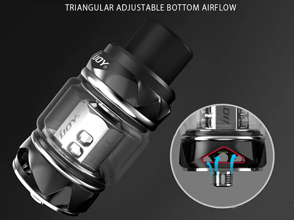 IJOY Катана Subohm бак Vapor con malla bobina 2 мл/5 5 мл большая стеклянная трубка легкая инъекция