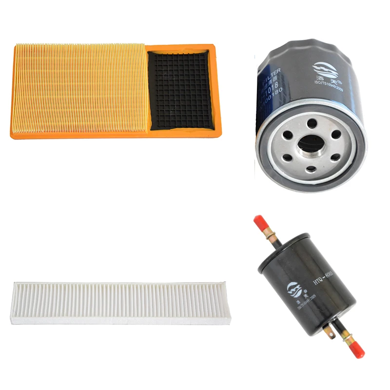 Car Air Filter Cabin Filter Oil Filter Fuel Filter for ROEWE e550 1.5L Hybrid 2012 2013- 30005099 10002061 LPW100180 96335719