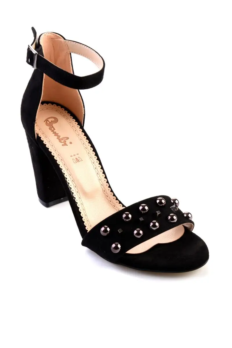 Bambi Black Female high-Heeled Shoes F0331063072 | Обувь